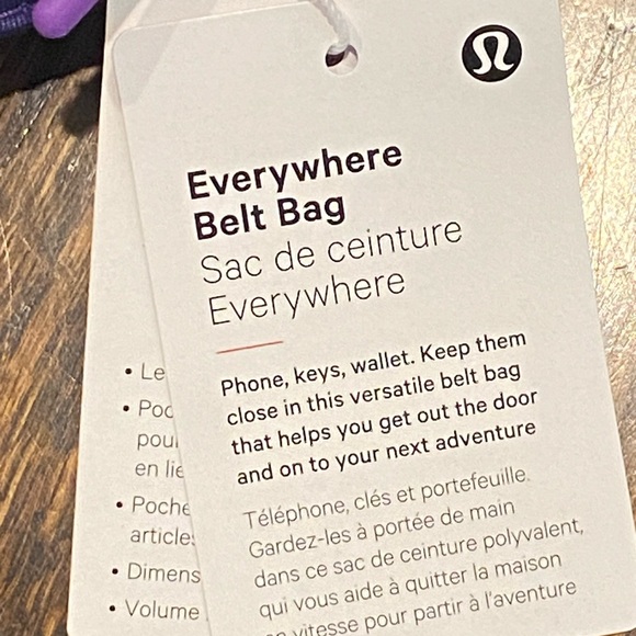 NWT Lululemon wordmark everywhere belt bag - Picture 6 of 6